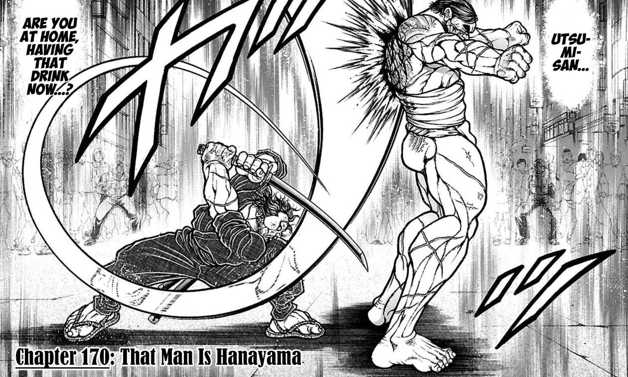 Baki Dou Vol.19 Chapter 170: That Man, Hanayama.