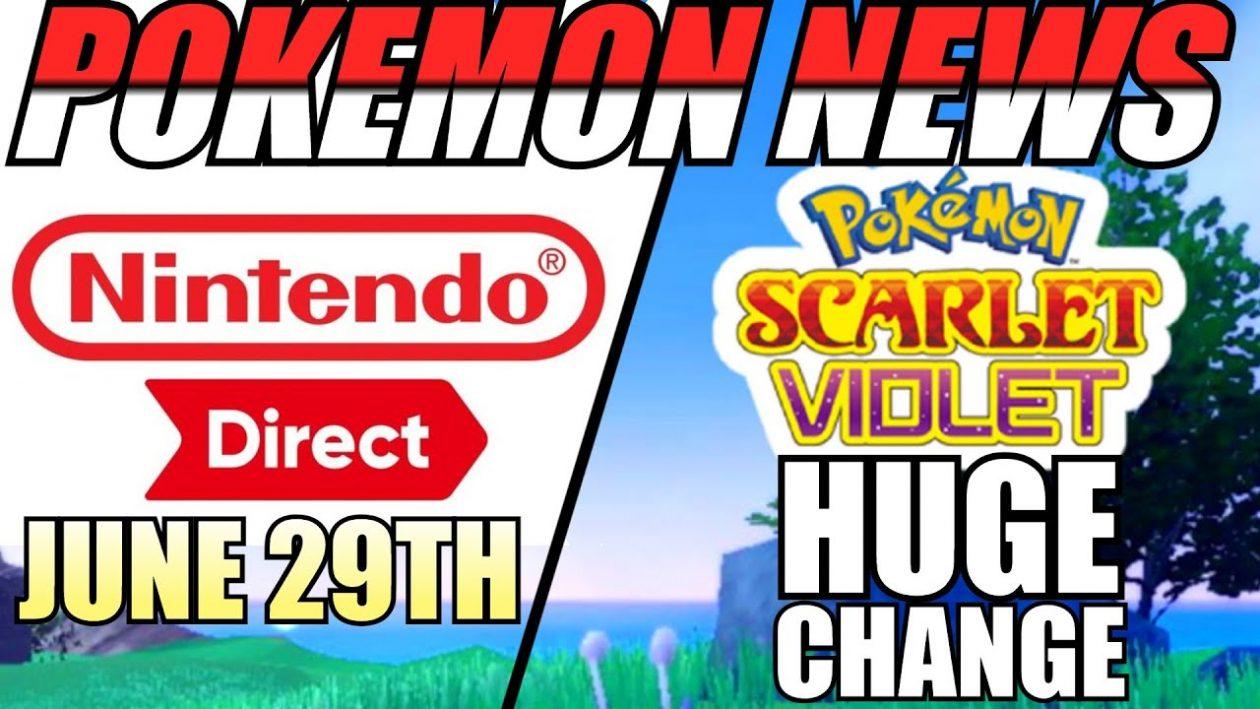 Another Nintendo Direct & CHANGES on Pokemon Scarlet Violet Website