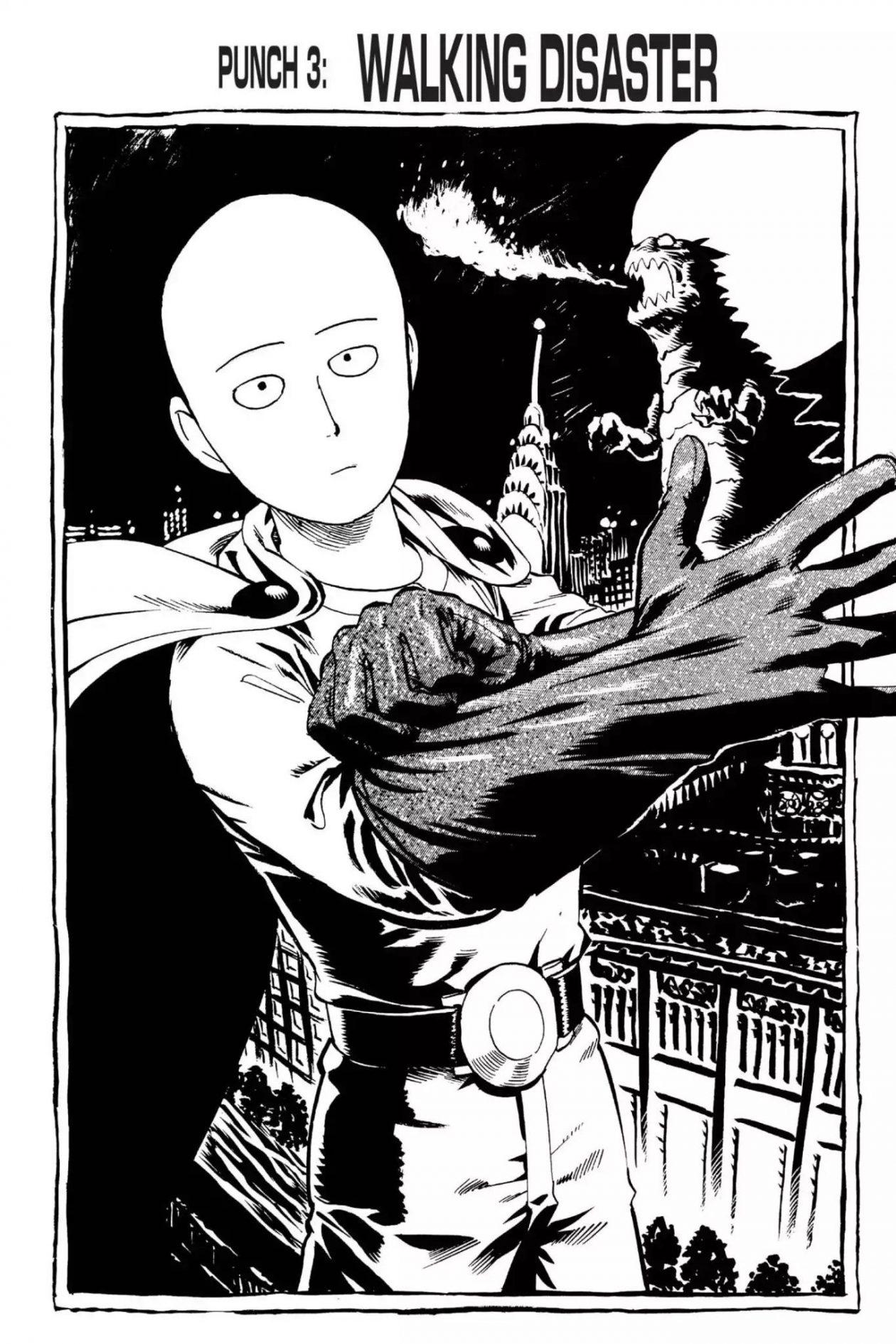 One Punch Man, Chapter 3 Walking Disaster