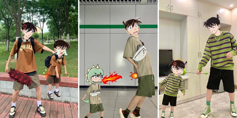 Fans go crazy with ‘cosplay’ photos of Kudo Shinichi and Edogawa Conan living together