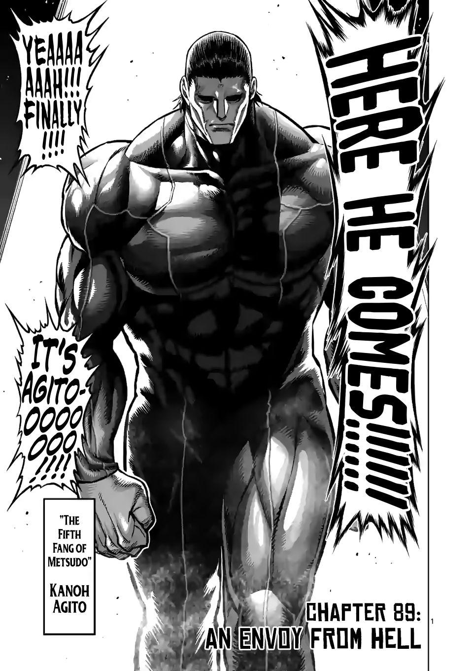 kengan Omega, Chapter 89 : An Envoy From Hell